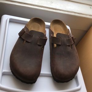 Birkenstock Boston Soft Footbed Clog (Mocha)